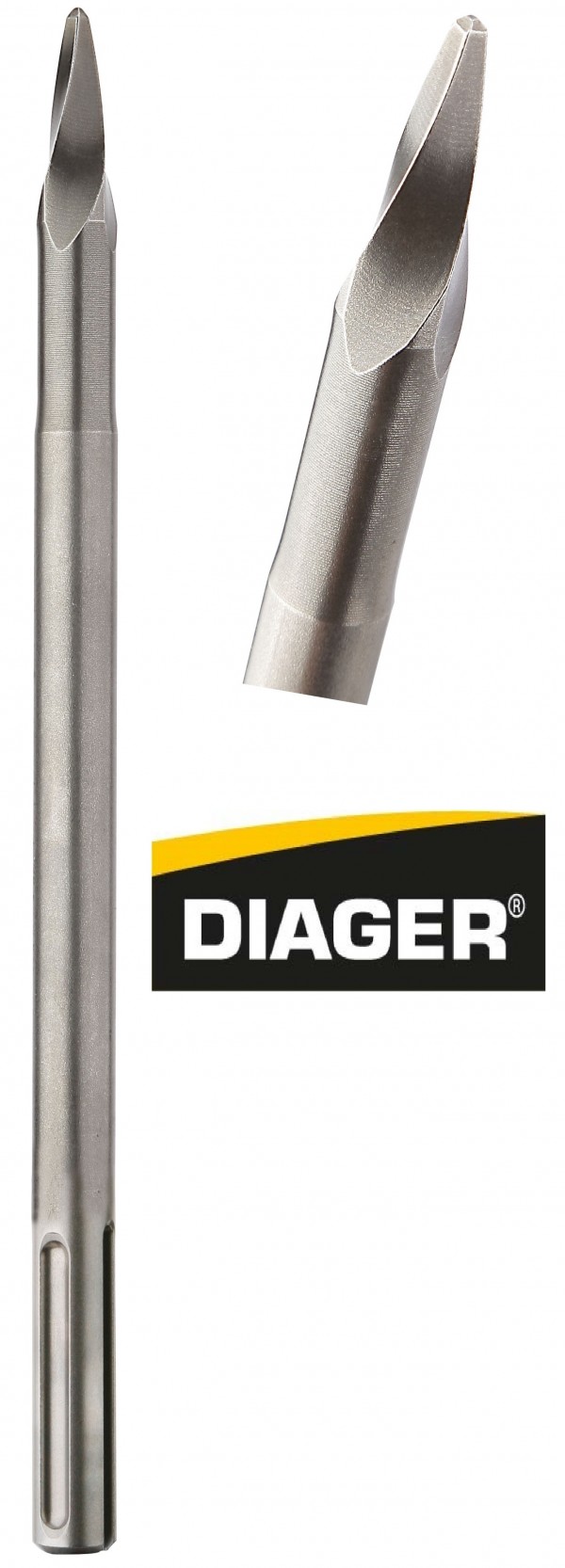 DIAGER špica SDS-MAX 18x600mm   342D18L0600